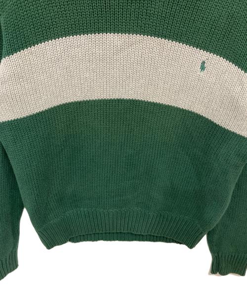 POLO SPORT（ポロスポーツ）POLO SPORT (ポロスポーツ) ニット グリーン サイズ:Mの古着・服飾アイテム