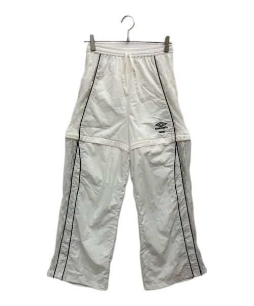 furfur（ファーファー）furfur (ファーファー) UMBRO (アンブロ) 2WAYトラックパンツ ホワイト サイズ:SIZE 1の古着・服飾アイテム