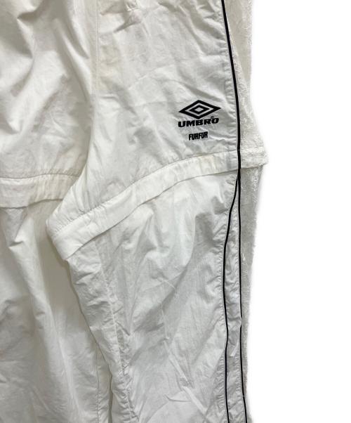 furfur（ファーファー）furfur (ファーファー) UMBRO (アンブロ) 2WAYトラックパンツ ホワイト サイズ:SIZE 1の古着・服飾アイテム