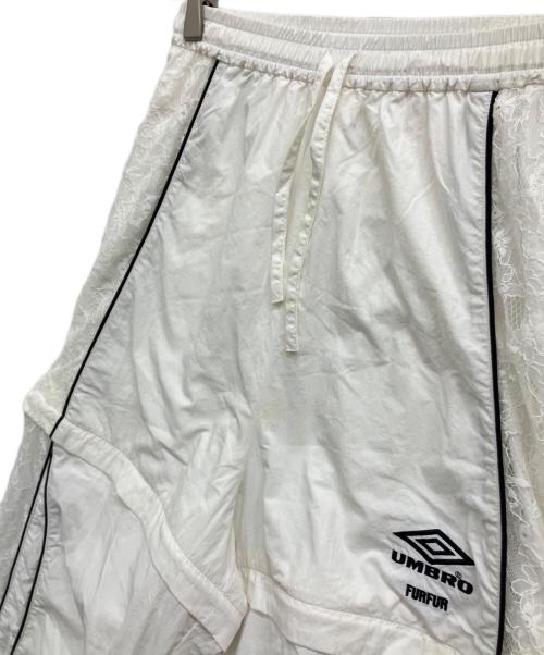 furfur（ファーファー）furfur (ファーファー) UMBRO (アンブロ) 2WAYトラックパンツ ホワイト サイズ:SIZE 1の古着・服飾アイテム