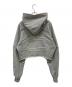 THEREDTHREAD (ザレッドスレッド) S open shoulder hoodie グレー サイズ:F：8000円