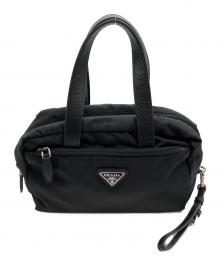 PRADA（プラダ）の古着「ナイロンハンドバッグ」｜ブラック