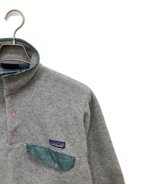 Patagonia（パタゴニア）Patagonia (パタゴニア) シンチラスナップT ライトグレー サイズ:Sの古着・服飾アイテム