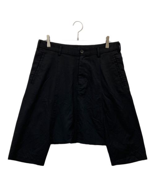 BLACK COMME des GARCONS（ブラックコムデギャルソン）BLACK COMME des GARCONS (ブラックコムデギャルソン) ウールサルエルパンツ ブラック サイズ:Mの古着・服飾アイテム