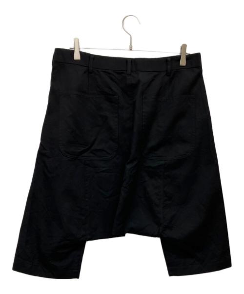 BLACK COMME des GARCONS（ブラックコムデギャルソン）BLACK COMME des GARCONS (ブラックコムデギャルソン) ウールサルエルパンツ ブラック サイズ:Mの古着・服飾アイテム