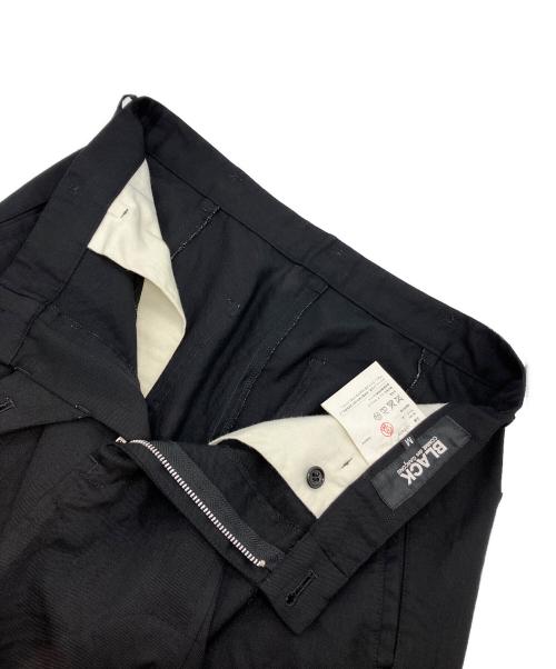 BLACK COMME des GARCONS（ブラックコムデギャルソン）BLACK COMME des GARCONS (ブラックコムデギャルソン) ウールサルエルパンツ ブラック サイズ:Mの古着・服飾アイテム