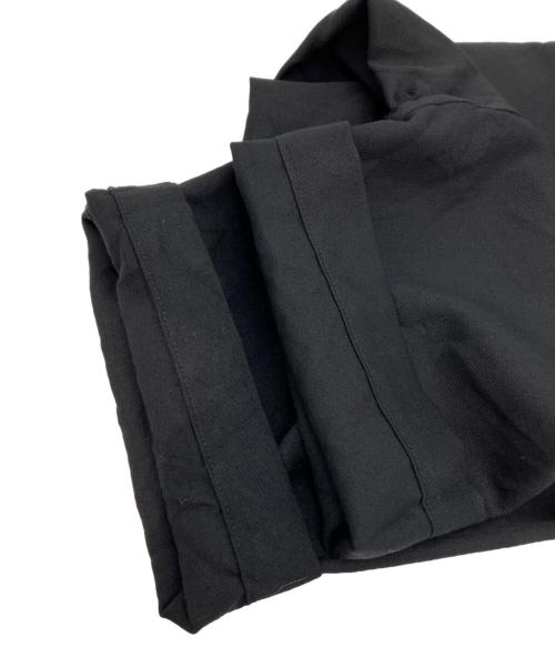 BLACK COMME des GARCONS（ブラックコムデギャルソン）BLACK COMME des GARCONS (ブラックコムデギャルソン) ウールサルエルパンツ ブラック サイズ:Mの古着・服飾アイテム