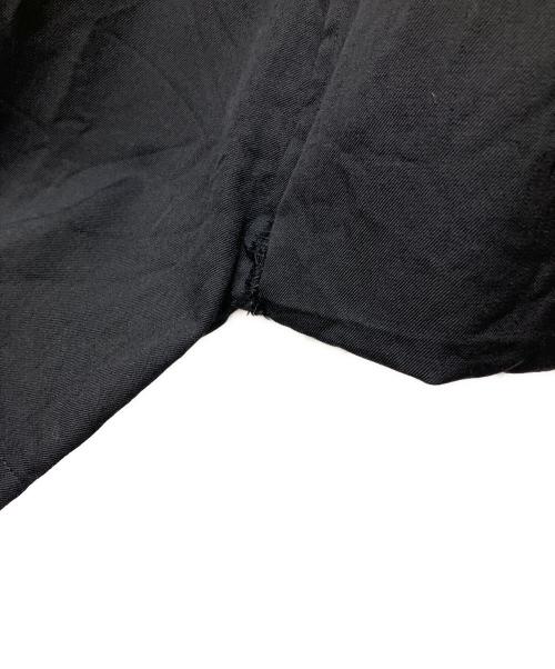BLACK COMME des GARCONS（ブラックコムデギャルソン）BLACK COMME des GARCONS (ブラックコムデギャルソン) ウールサルエルパンツ ブラック サイズ:Mの古着・服飾アイテム