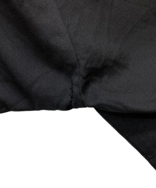 BLACK COMME des GARCONS（ブラックコムデギャルソン）BLACK COMME des GARCONS (ブラックコムデギャルソン) ウールサルエルパンツ ブラック サイズ:Mの古着・服飾アイテム