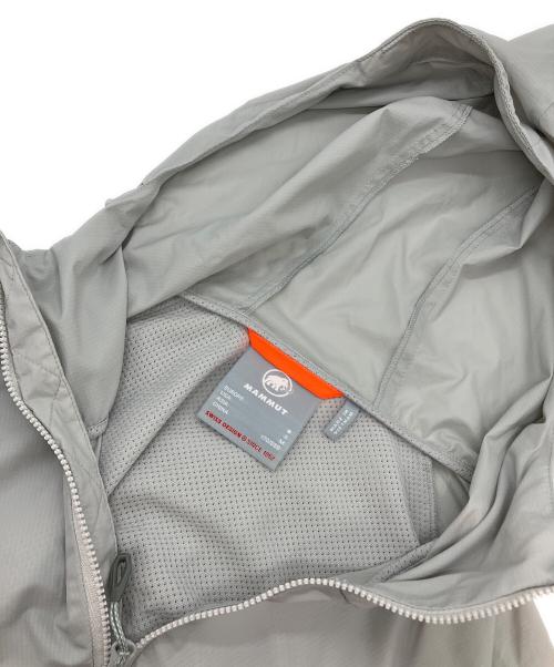 MAMMUT（マムート）MAMMUT (マムート) グライダー 2.0 ウィンドブレーカー フーデッド ジャケット ライトグレー サイズ:Sの古着・服飾アイテム