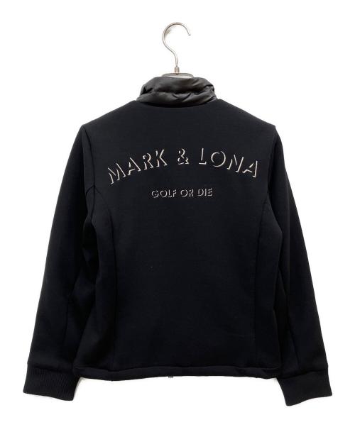 MARK&LONA（マークアンドロナ）MARK&LONA (マークアンドロナ) ダウンZIPUPブルゾン ブラック サイズ:38の古着・服飾アイテム
