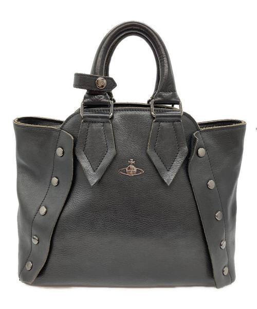 Vivienne Westwood（ヴィヴィアンウエストウッド）Vivienne Westwood (ヴィヴィアンウエストウッド) ハンドバッグ ブラックの古着・服飾アイテム