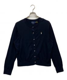 POLO RALPH LAUREN（ポロ・ラルフローレン）の古着「ピマコットンカーディガン」｜ネイビー