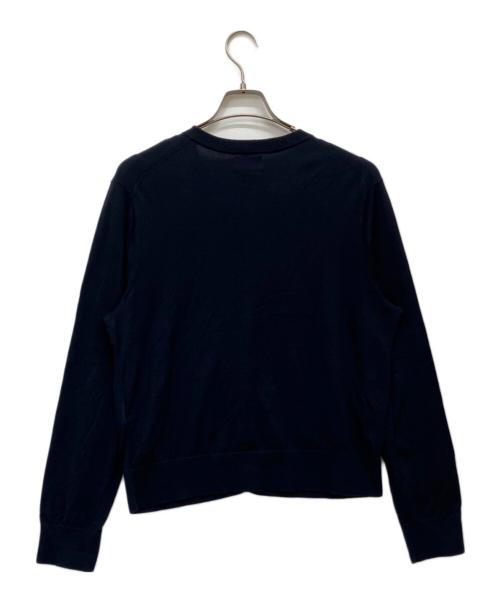 POLO RALPH LAUREN（ポロ・ラルフローレン）POLO RALPH LAUREN (ポロ・ラルフローレン) ピマコットンカーディガン ネイビー サイズ:XLの古着・服飾アイテム