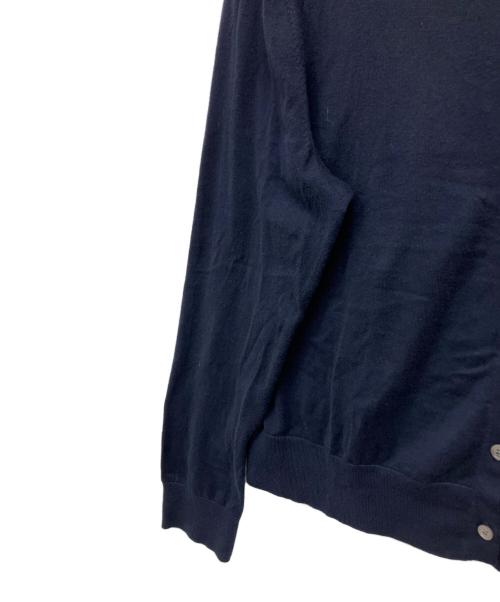 POLO RALPH LAUREN（ポロ・ラルフローレン）POLO RALPH LAUREN (ポロ・ラルフローレン) ピマコットンカーディガン ネイビー サイズ:XLの古着・服飾アイテム