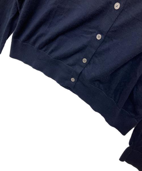 POLO RALPH LAUREN（ポロ・ラルフローレン）POLO RALPH LAUREN (ポロ・ラルフローレン) ピマコットンカーディガン ネイビー サイズ:XLの古着・服飾アイテム