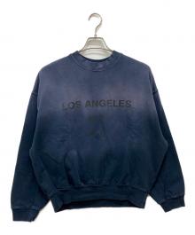 ANINE BING（アニン ビン）の古着「YTH LOS ANGELES スウェット」｜ネイビー