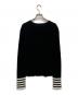 Deuxieme Classe (ドゥーズィエム クラス) sleeve line プルオーバー ブラック サイズ:-：6000円