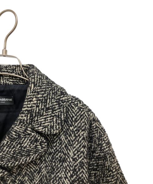DOLCE & GABBANA（ドルチェ＆ガッバーナ）DOLCE & GABBANA (ドルチェ＆ガッバーナ) ウールジャケット ブラック サイズ:40の古着・服飾アイテム