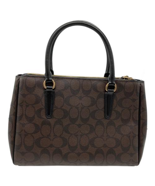 COACH（コーチ）COACH (コーチ) ハンドバッグ ブラウンの古着・服飾アイテム