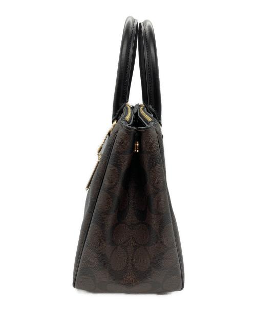 COACH（コーチ）COACH (コーチ) ハンドバッグ ブラウンの古着・服飾アイテム