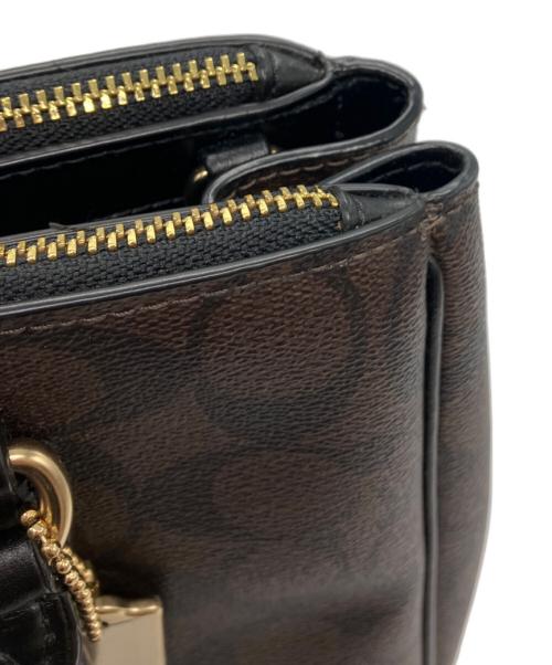 COACH（コーチ）COACH (コーチ) ハンドバッグ ブラウンの古着・服飾アイテム