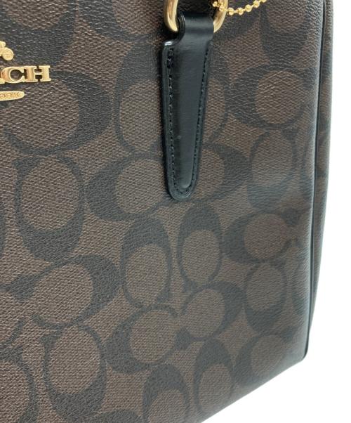 COACH（コーチ）COACH (コーチ) ハンドバッグ ブラウンの古着・服飾アイテム