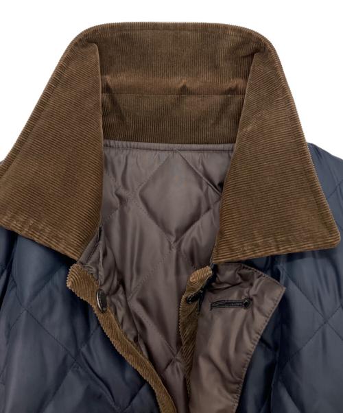 MACKINTOSH PHILOSOPHY（マッキントッシュ フィロソフィー）MACKINTOSH PHILOSOPHY (マッキントッシュ フィロソフィー) リバーシブルキルティングジャケット ネイビー サイズ:38の古着・服飾アイテム