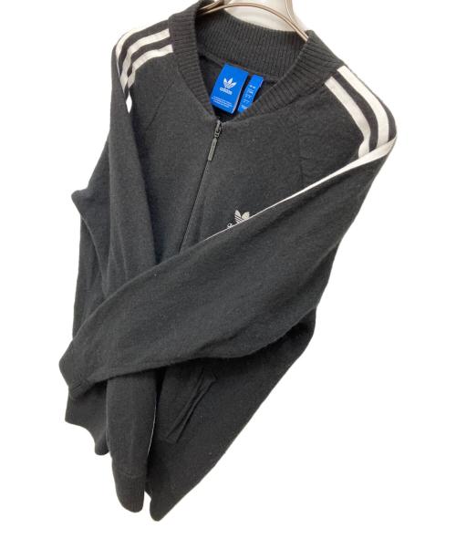 adidas（アディダス）adidas (アディダス) WOOL TRACK TOP ブラック サイズ:Lの古着・服飾アイテム