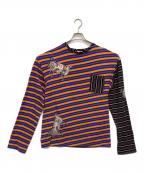 MARNI×Frank Navinマルニ×フランクナヴィン）の古着「長袖Tシャツ」｜オレンジ