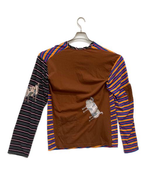 MARNI（マルニ）MARNI (マルニ) Frank Navin (フランクナヴィン) 長袖Tシャツ オレンジ サイズ:SIZE 46の古着・服飾アイテム
