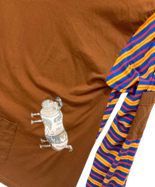 MARNI（マルニ）MARNI (マルニ) Frank Navin (フランクナヴィン) 長袖Tシャツ オレンジ サイズ:SIZE 46の古着・服飾アイテム