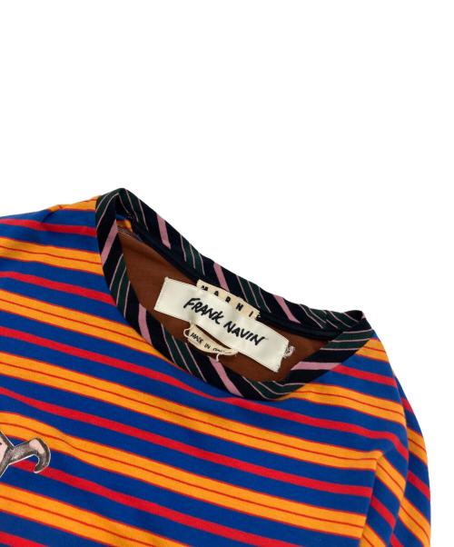 MARNI（マルニ）MARNI (マルニ) Frank Navin (フランクナヴィン) 長袖Tシャツ オレンジ サイズ:SIZE 46の古着・服飾アイテム