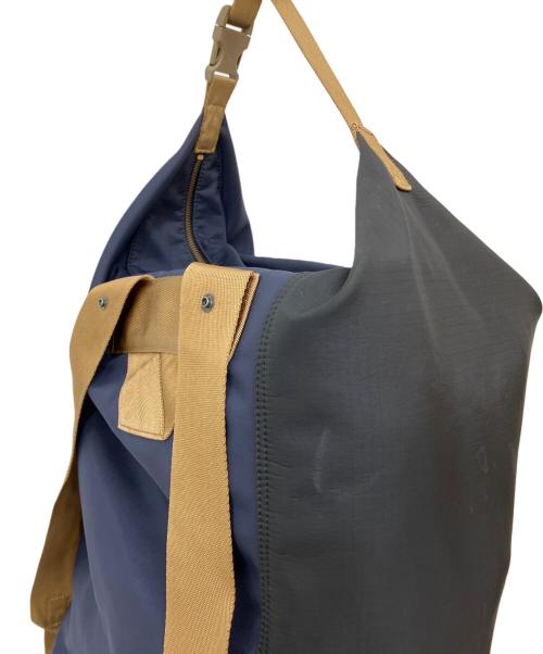 MARNI（マルニ）MARNI (マルニ) PORTER (ポーター) 3WAY BONSAC BI COLOR ネイビーの古着・服飾アイテム