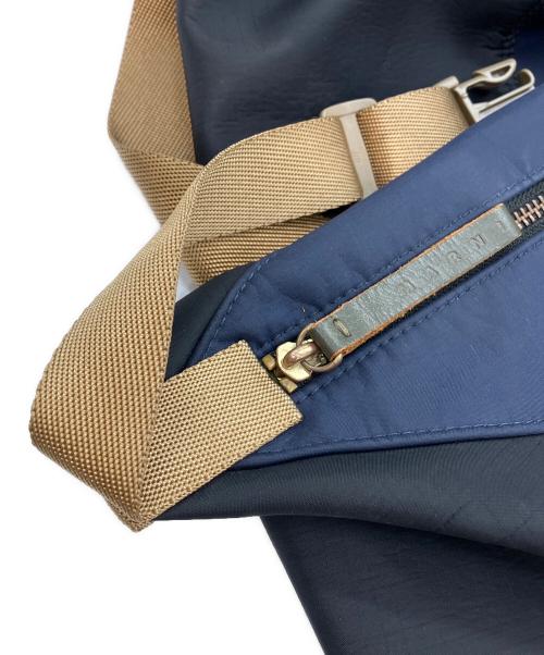 MARNI（マルニ）MARNI (マルニ) PORTER (ポーター) 3WAY BONSAC BI COLOR ネイビーの古着・服飾アイテム