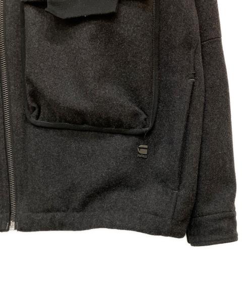 G-STAR RAW（ジースターロゥ）G-STAR RAW (ジースターロゥ) WOOL BOMBER ブラック サイズ:XLの古着・服飾アイテム
