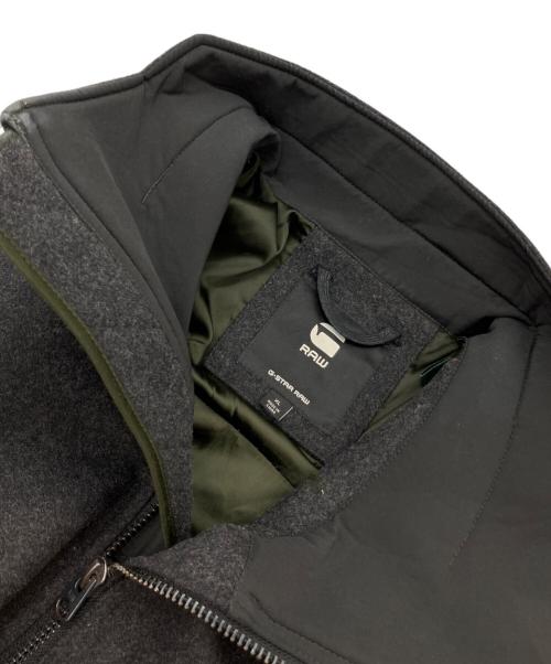 G-STAR RAW（ジースターロゥ）G-STAR RAW (ジースターロゥ) WOOL BOMBER ブラック サイズ:XLの古着・服飾アイテム