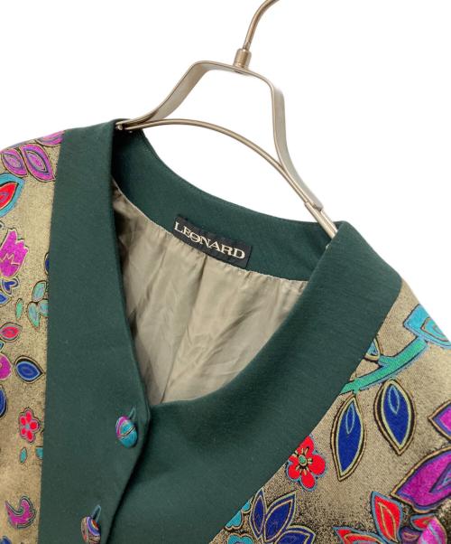LEONARD（レオナール）LEONARD (レオナール) ジャケット マルチカラー サイズ:Fの古着・服飾アイテム