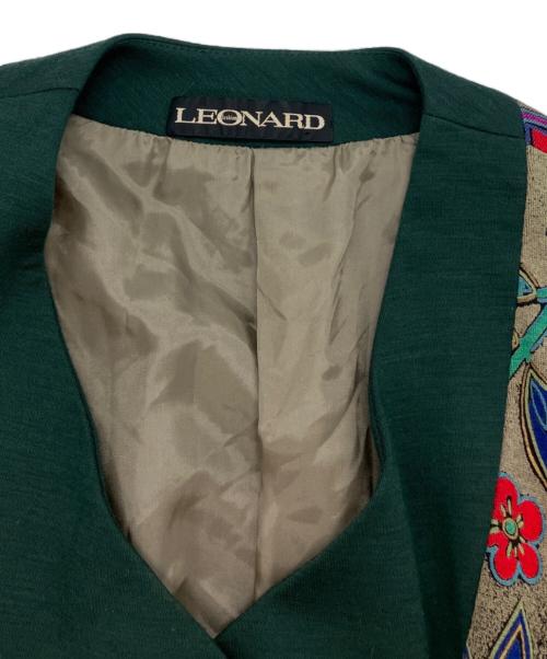 LEONARD（レオナール）LEONARD (レオナール) ジャケット マルチカラー サイズ:Fの古着・服飾アイテム