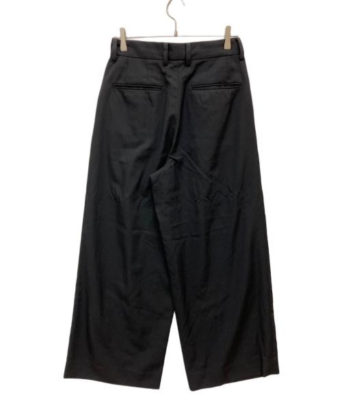 ssstein（シュタイン）ssstein (シュタイン) EXTRA WIDE TROUSERS ブラック サイズ:Sの古着・服飾アイテム