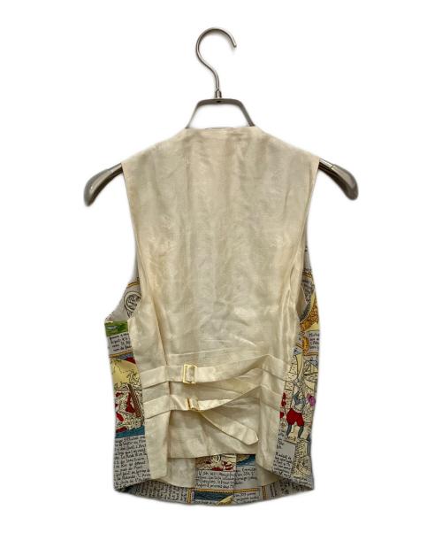 HERMES（エルメス）HERMES (エルメス) 切替ベスト ベージュ サイズ:SIZE 36の古着・服飾アイテム