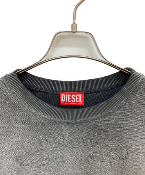 DIESEL（ディーゼル）DIESEL (ディーゼル) スウェット グレー サイズ:Lの古着・服飾アイテム