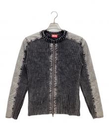DIESEL（ディーゼル）の古着「ドライバーズニット」｜グレー