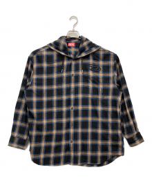 DIESEL（ディーゼル）の古着「シャツ」｜ブラウン×ブラック