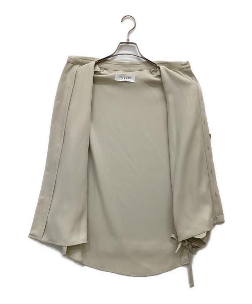 CULLNI（クルニ）CULLNI (クルニ) シャツ ベージュ サイズ:SIZE 1の古着・服飾アイテム