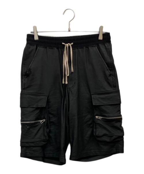 DANKE SCHON（ダンケ シェーン）DANKE SCHON (ダンケ シェーン) COATING CARGO SHORTS ブラック サイズ:Mの古着・服飾アイテム