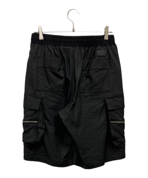 DANKE SCHON（ダンケ シェーン）DANKE SCHON (ダンケ シェーン) COATING CARGO SHORTS ブラック サイズ:Mの古着・服飾アイテム