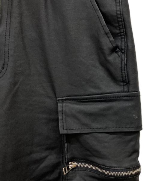 DANKE SCHON（ダンケ シェーン）DANKE SCHON (ダンケ シェーン) COATING CARGO SHORTS ブラック サイズ:Mの古着・服飾アイテム