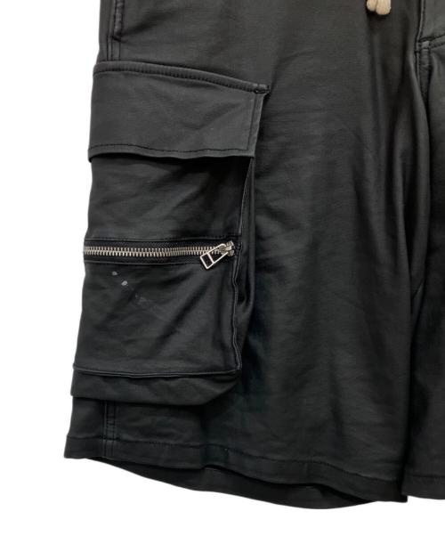 DANKE SCHON（ダンケ シェーン）DANKE SCHON (ダンケ シェーン) COATING CARGO SHORTS ブラック サイズ:Mの古着・服飾アイテム