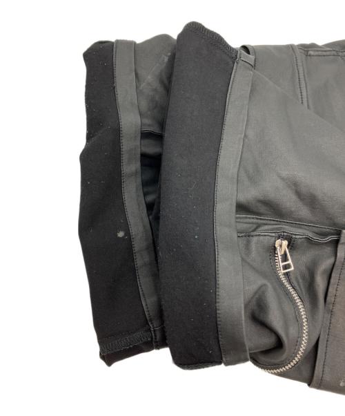 DANKE SCHON（ダンケ シェーン）DANKE SCHON (ダンケ シェーン) COATING CARGO SHORTS ブラック サイズ:Mの古着・服飾アイテム